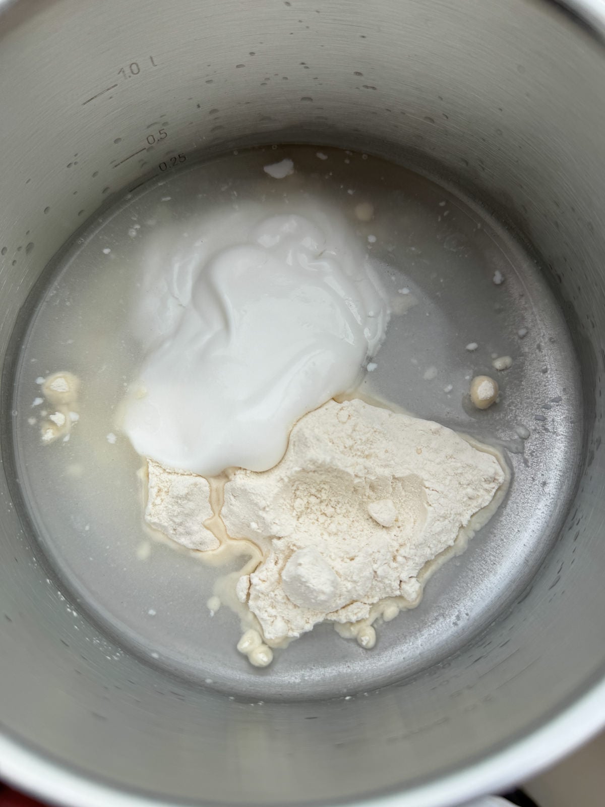 ingredients for tangzhong