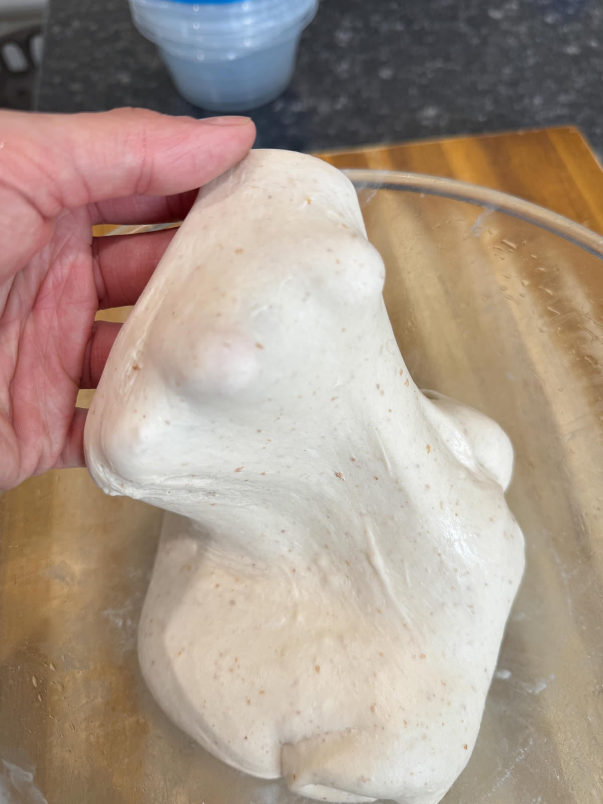 the windowpane test for pizza dough