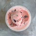 Turkish delight stracciatella ice cream