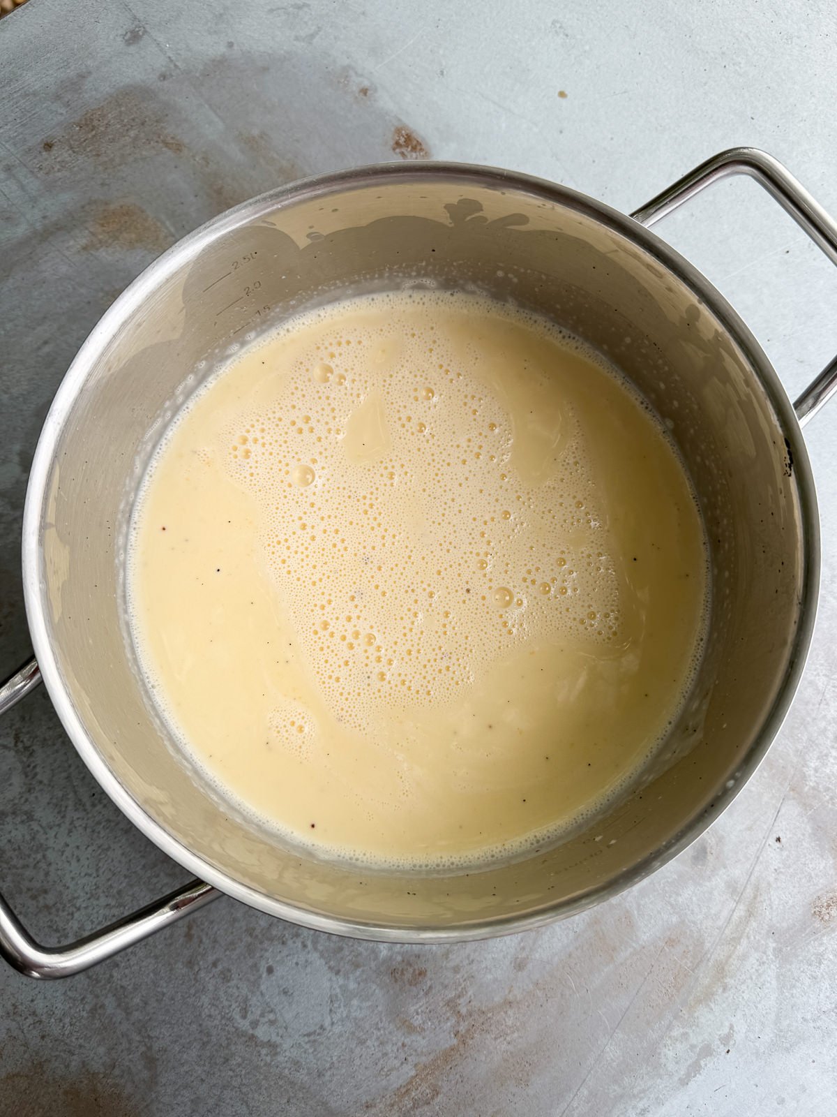 vanilla ice cream custard base