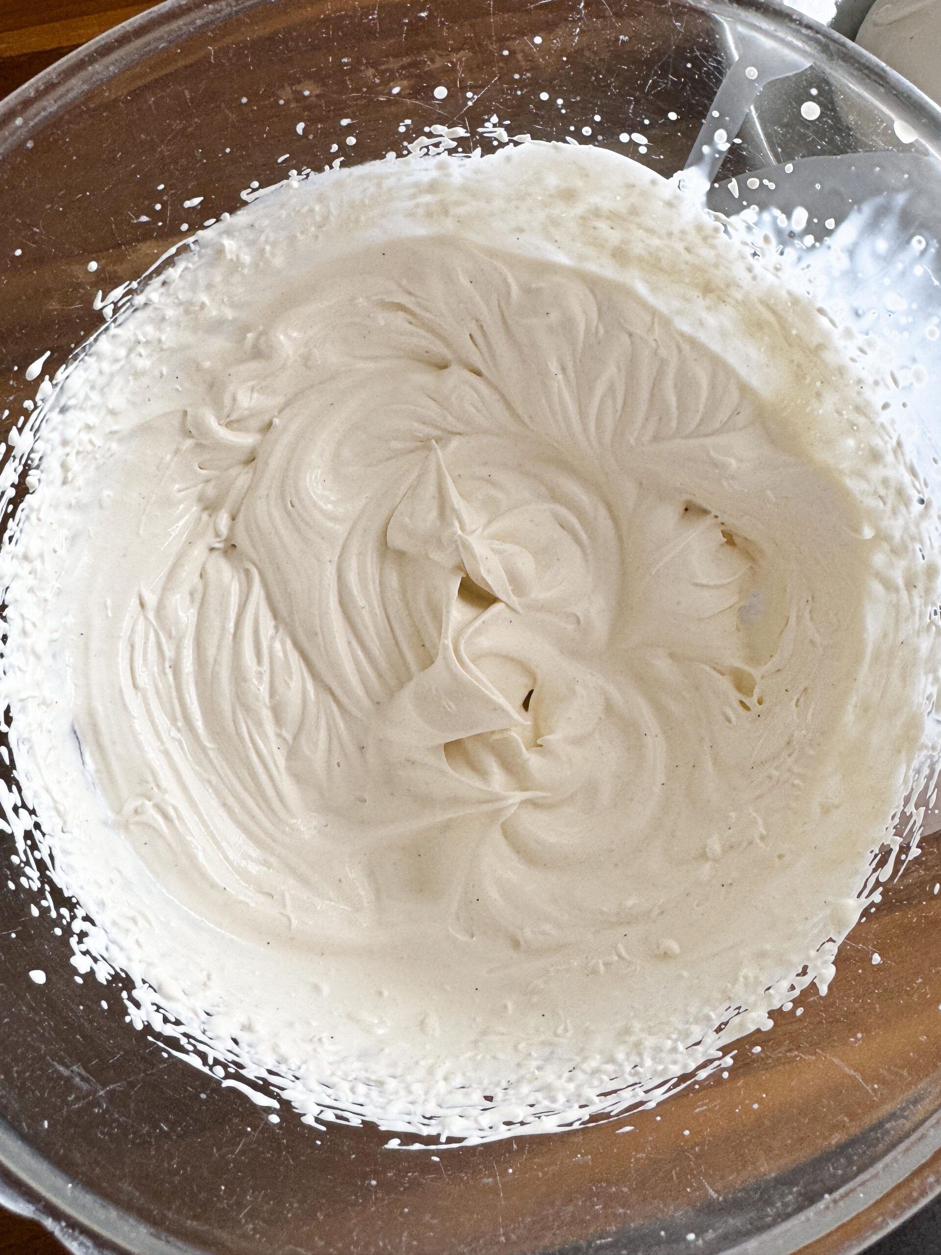 vanilla whipped cream