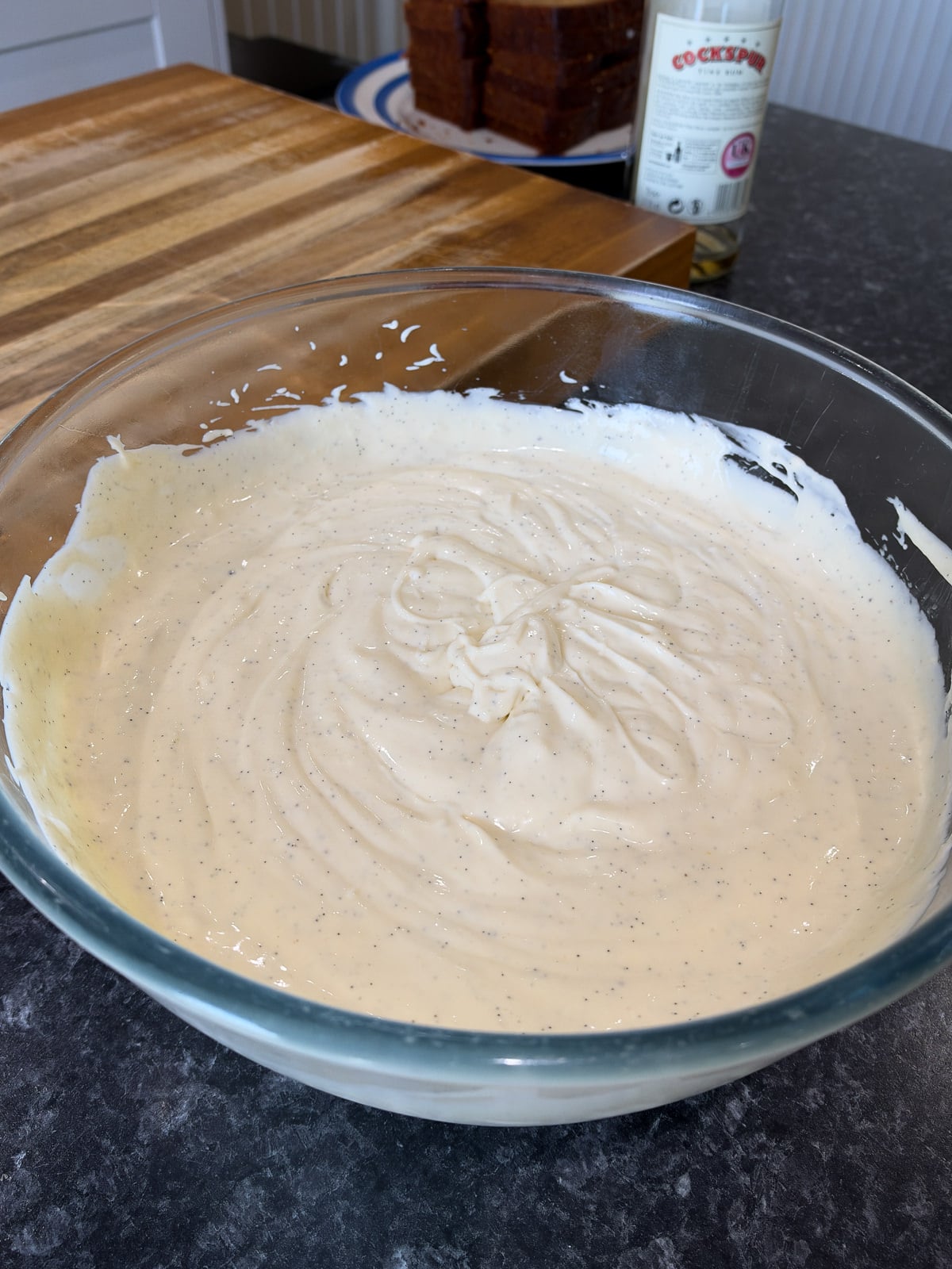 whipped trifle custard