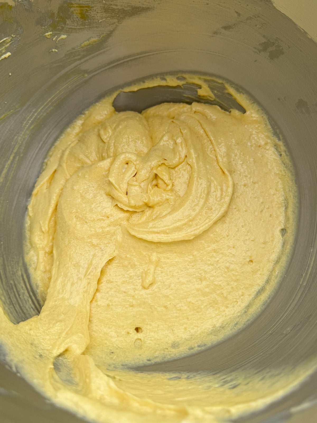 yellow cake batter