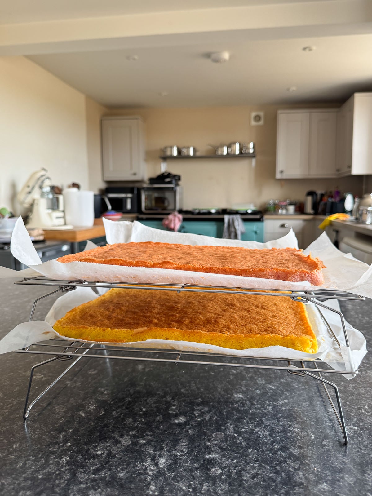 cake layers for angel slice